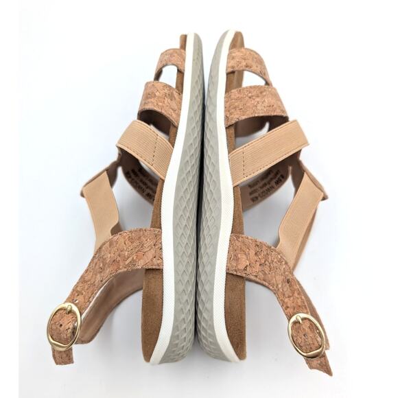 David Tate Quilt Slingback Embellished Strappy Sandals Brown Size 8.5W EU39 - Picture 6 of 11